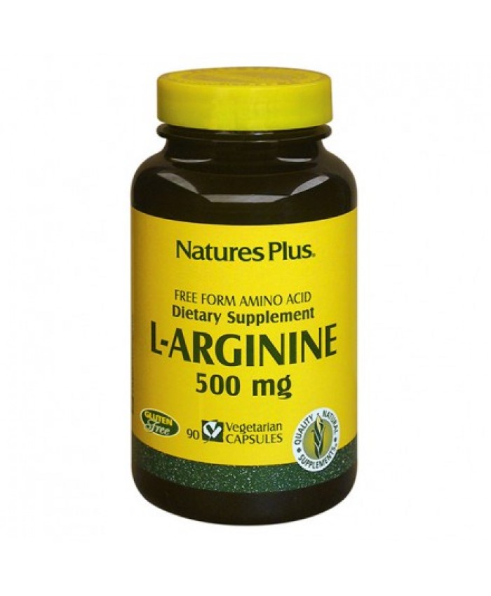 Nature's Plus L-Arginine 500mg 90vcaps